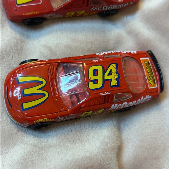 Two Vintage McDonald’s Collectible Die Cast NASCAR Racing Cars 94 & 27 - Picture 2 of 14